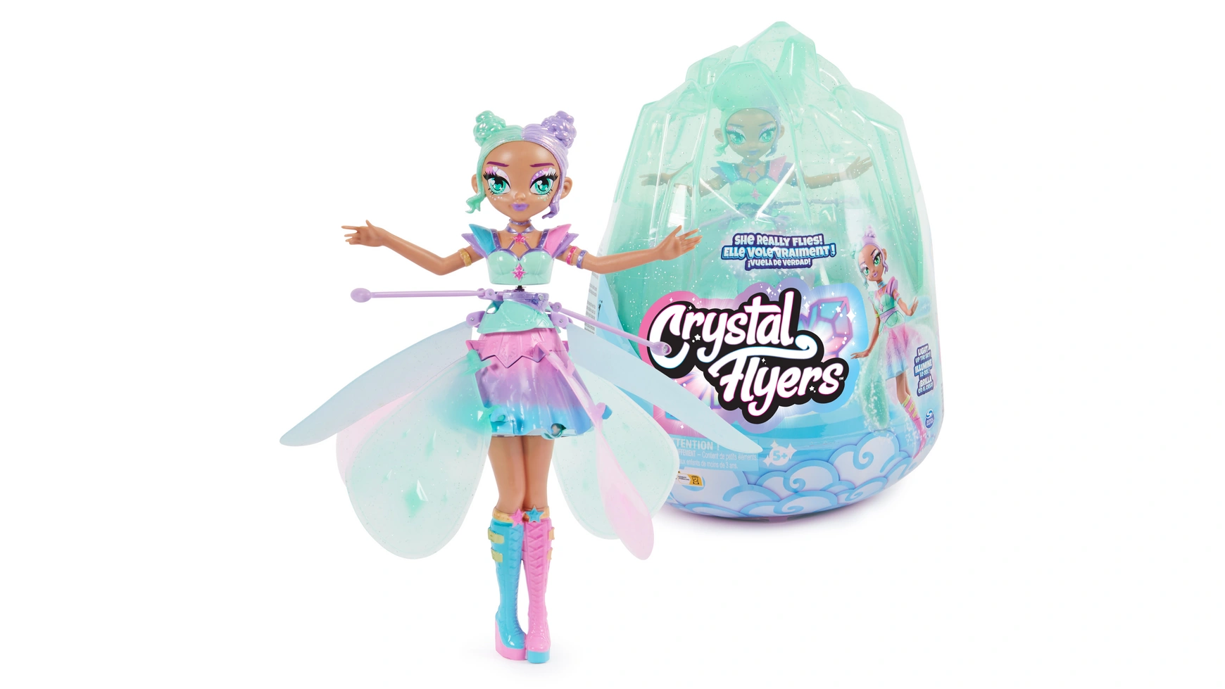 Spin Master Hatchimals Crystal Flyers Каваи Летающая Фея spin master hatchimals crystal flyers каваи летающая фея