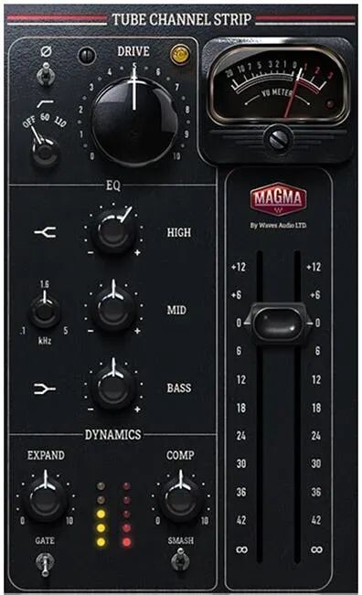 

Плагин Waves Magma Tube Channel Strip