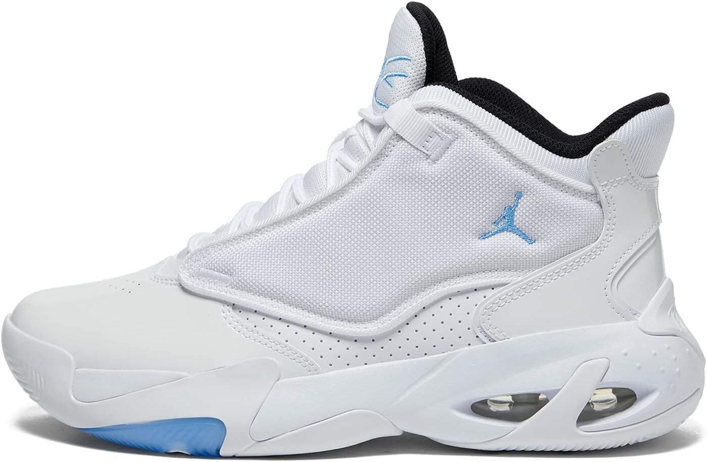 

Кроссовки Jordan Max Aura 4 Jordan, цвет White/University Blue/Black