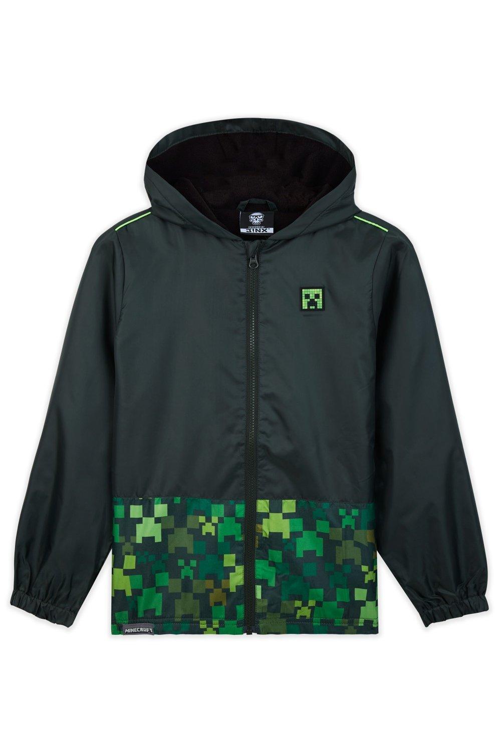Уличная куртка с капюшоном Minecraft, мультиколор уличная куртка с капюшоном minecraft мультиколор