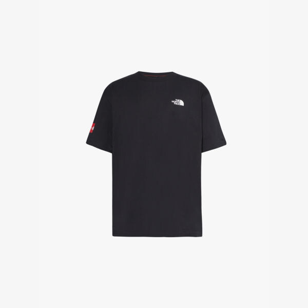 

Футболка с короткими рукавами из хлопкового джерси с логотипом Axys The North Face, черный