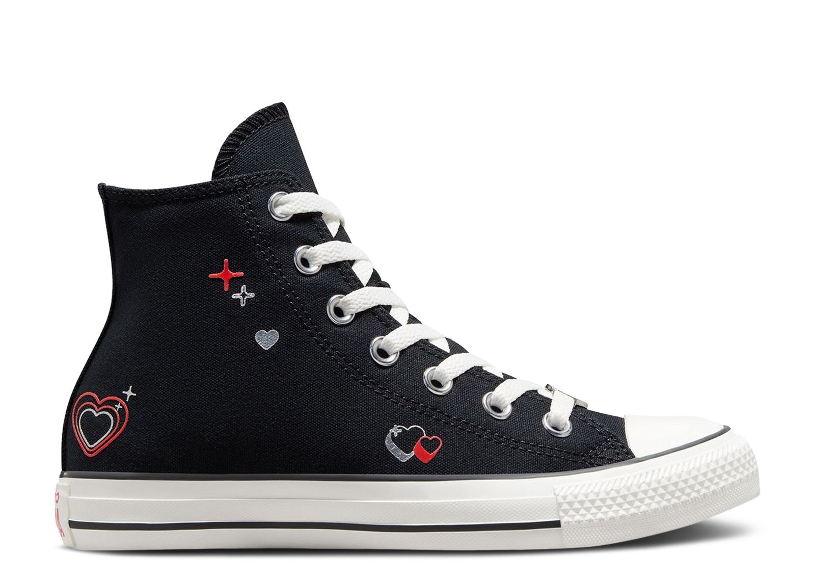 Converse Wmns Chuck Taylor All Star High Y2K Heart Black CDEK.Shopping