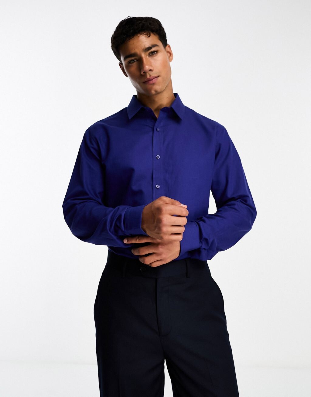 

Синяя оксфордская рубашка Ben Sherman