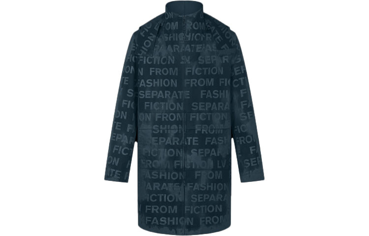 

Тренч мужской Louis Vuitton, синий