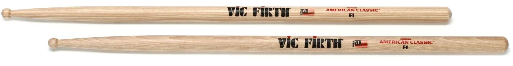 

Американские классические барабанные палочки Vic Firth - F1 - деревянный наконечник