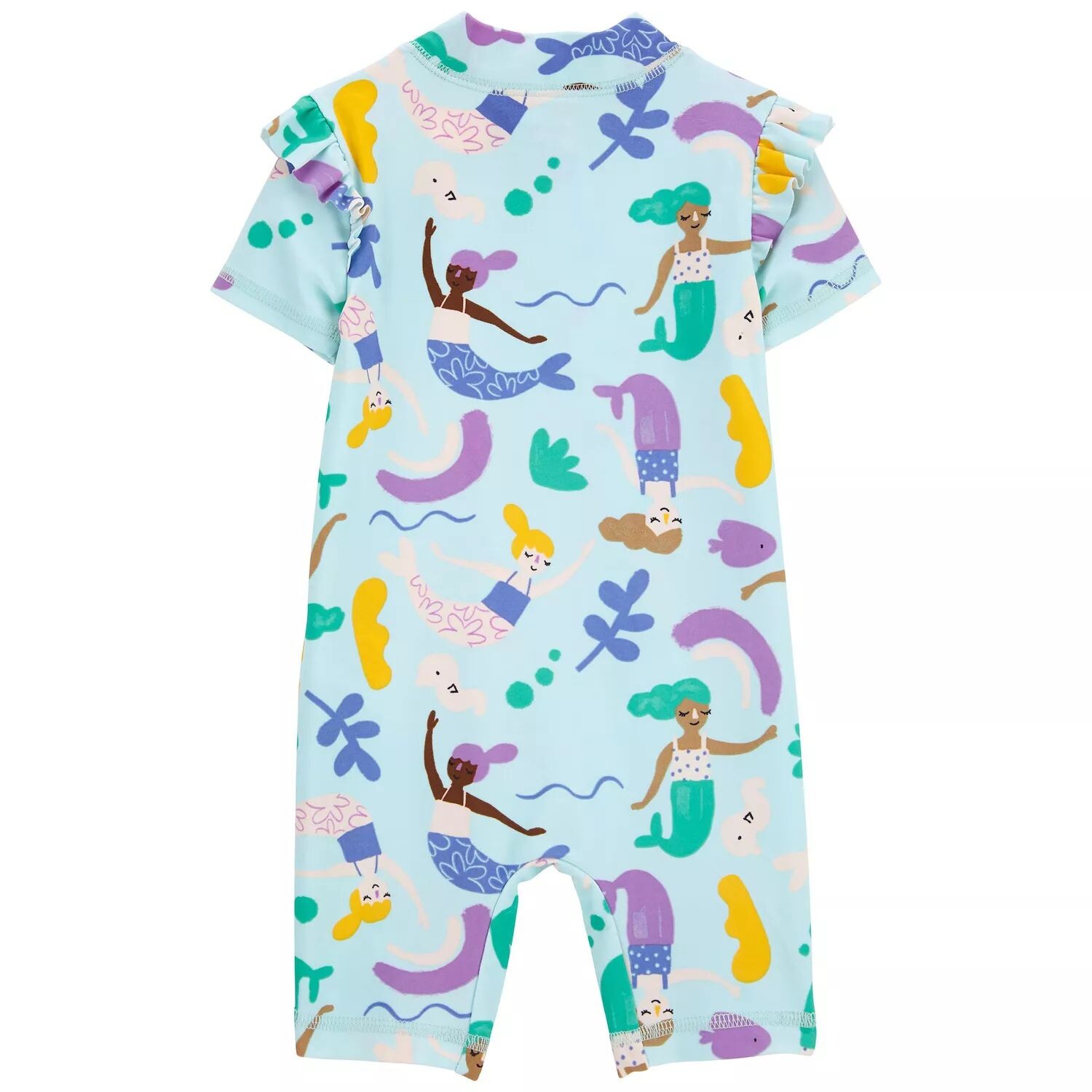 

Цельный рашгард Carter's Mermaid для малышей и маленьких девочек Carter's