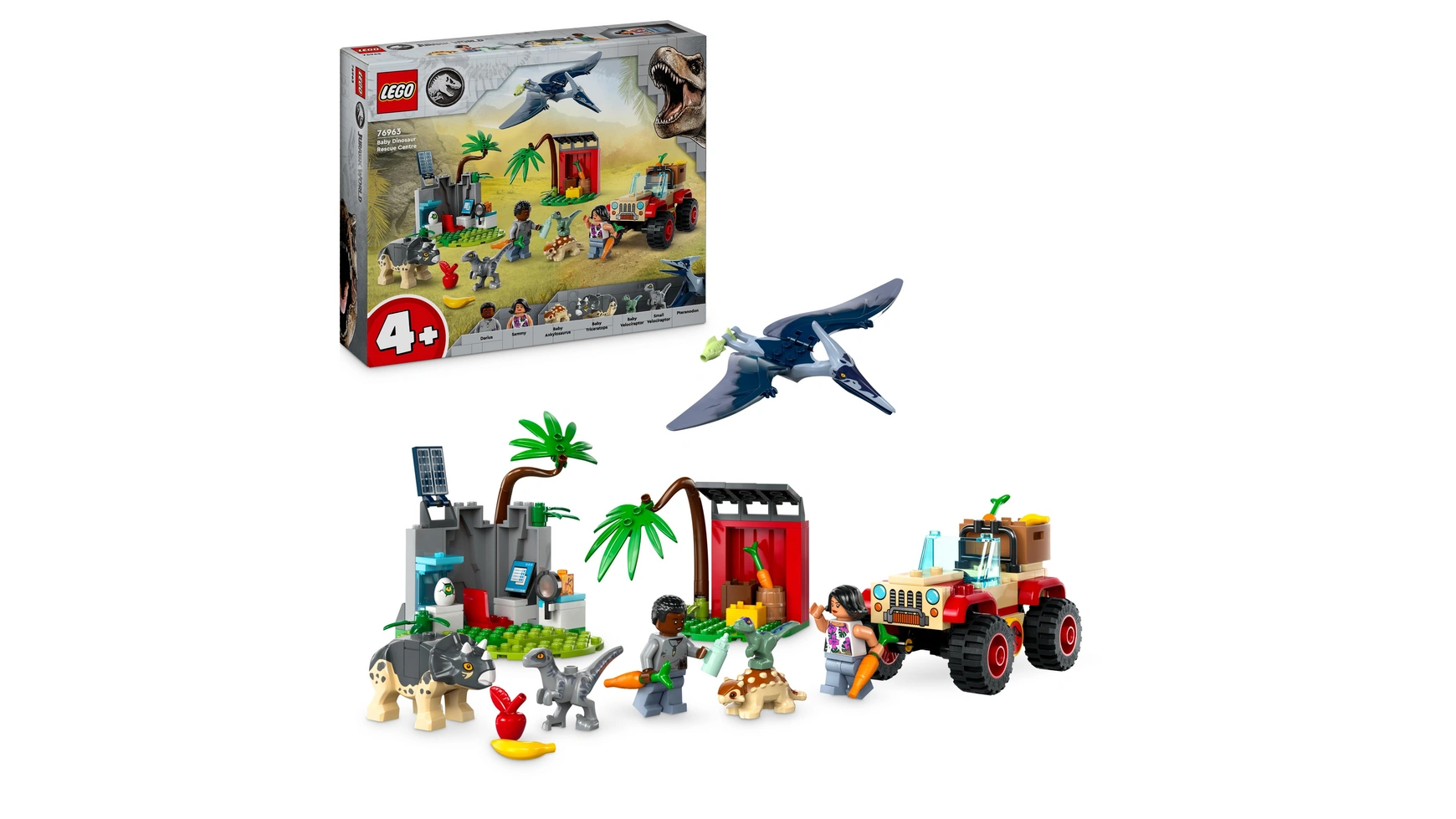 Lego Jurassic World Центр спасения детенышей динозавров lego jurassic world центр спасения детенышей динозавров