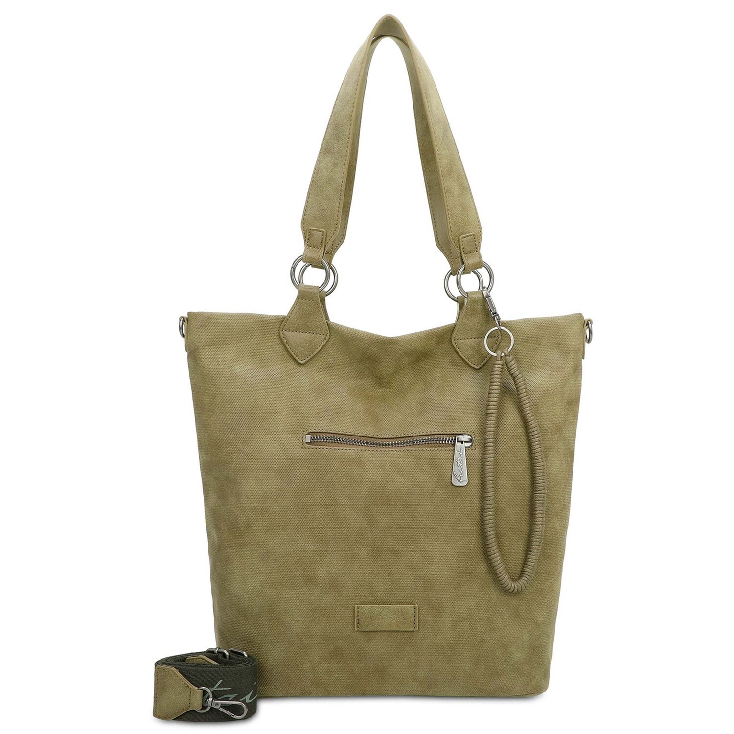 

Сумка шоппер Fritzi aus Preußen Iggi03 Rub Tasche 40см, цвет moss