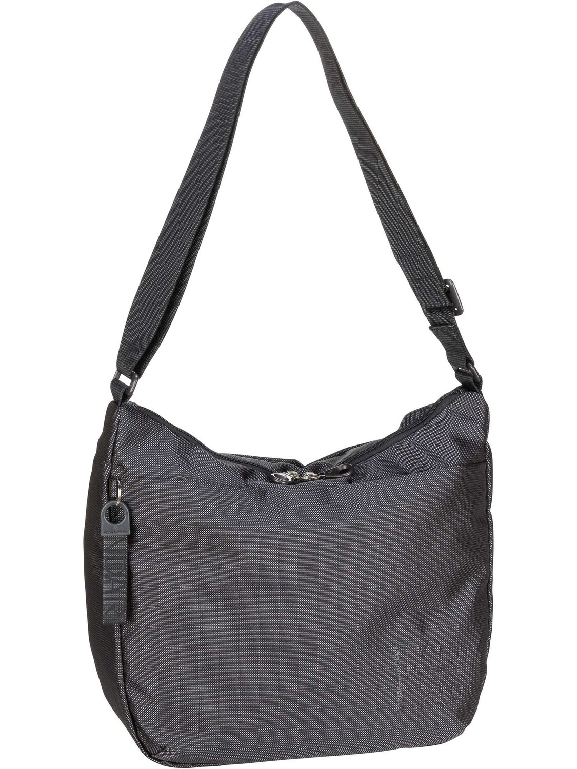 Сумка Mandarina Duck Handtasche MD20 Large Hobo QMT20, цвет Steel сумка plisse hobo mandarina duck цвет london fog