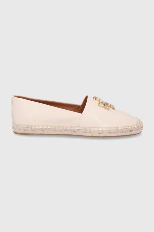 

Кожаные эспадрильи Eleanor Tory Burch, бежевый