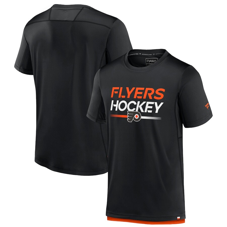 

Футболка с коротким рукавом Fanatics Branded Philadelphia Flyers, черный