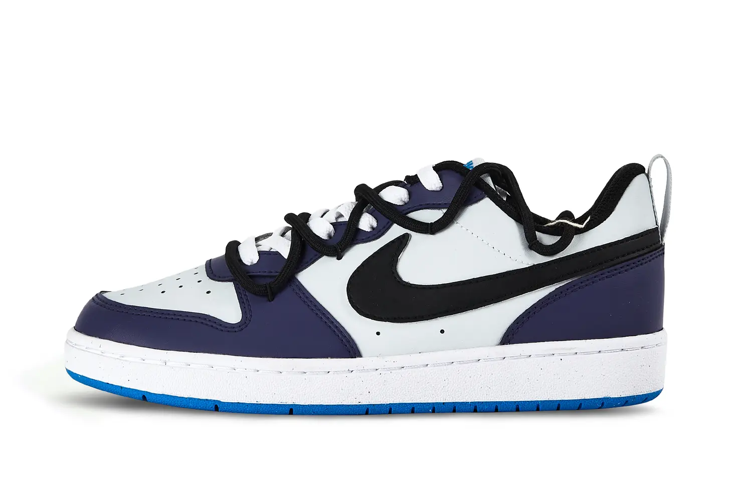 

Кроссовки Nike Court Borough Skateboarding Shoes Women's Low-top Black/purple, фиолетовый