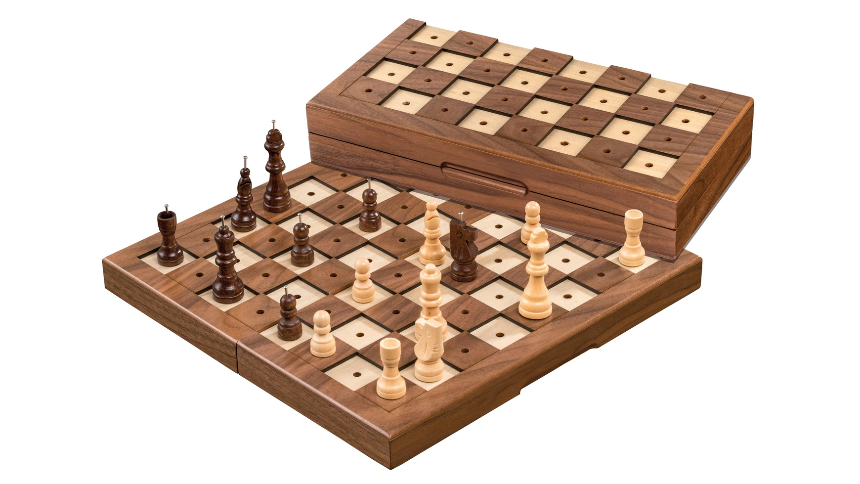 Чехол для шахмат слепые шахматы, поле 33 мм