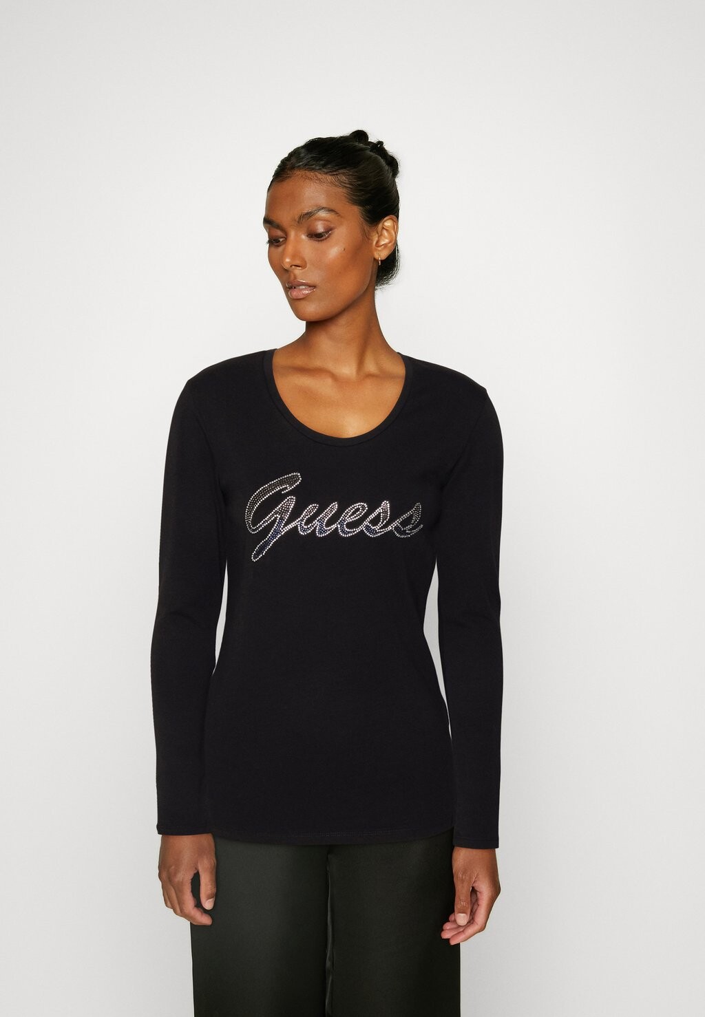 

Рубашка с длинным рукавом Guess, черный