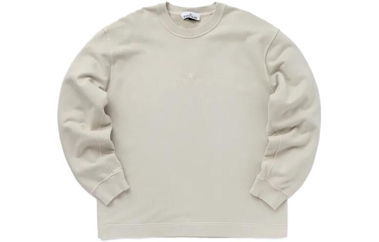 

Толстовка мужская овсянка Stone Island, светло-бежевый