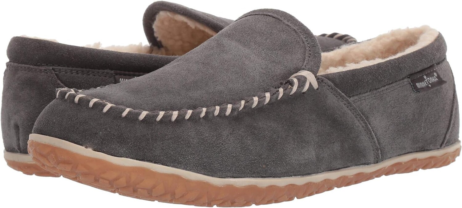 

Тапочки Tilden Moc Minnetonka, серый