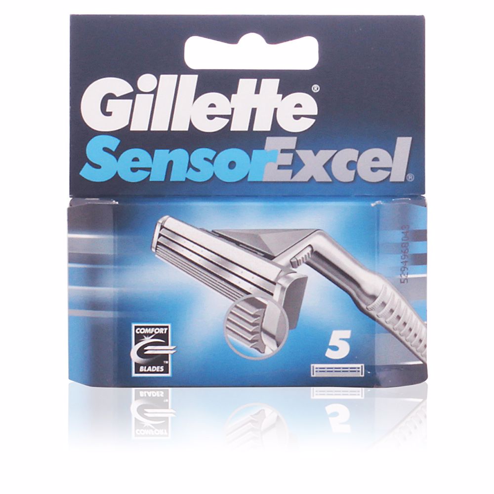 Лезвия бритвы Sensor excel recambios Gillette, 5 шт