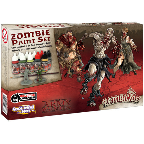 

Аксессуары Army Painter Army Painter: Zombicide - Black Plague Paint Set