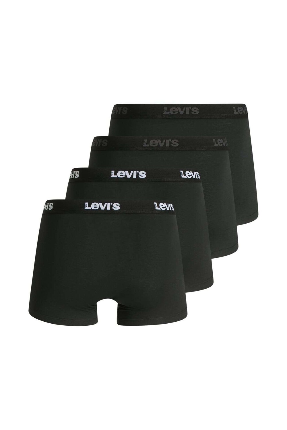 

4 пары трусов-боксеров Levi's, черный