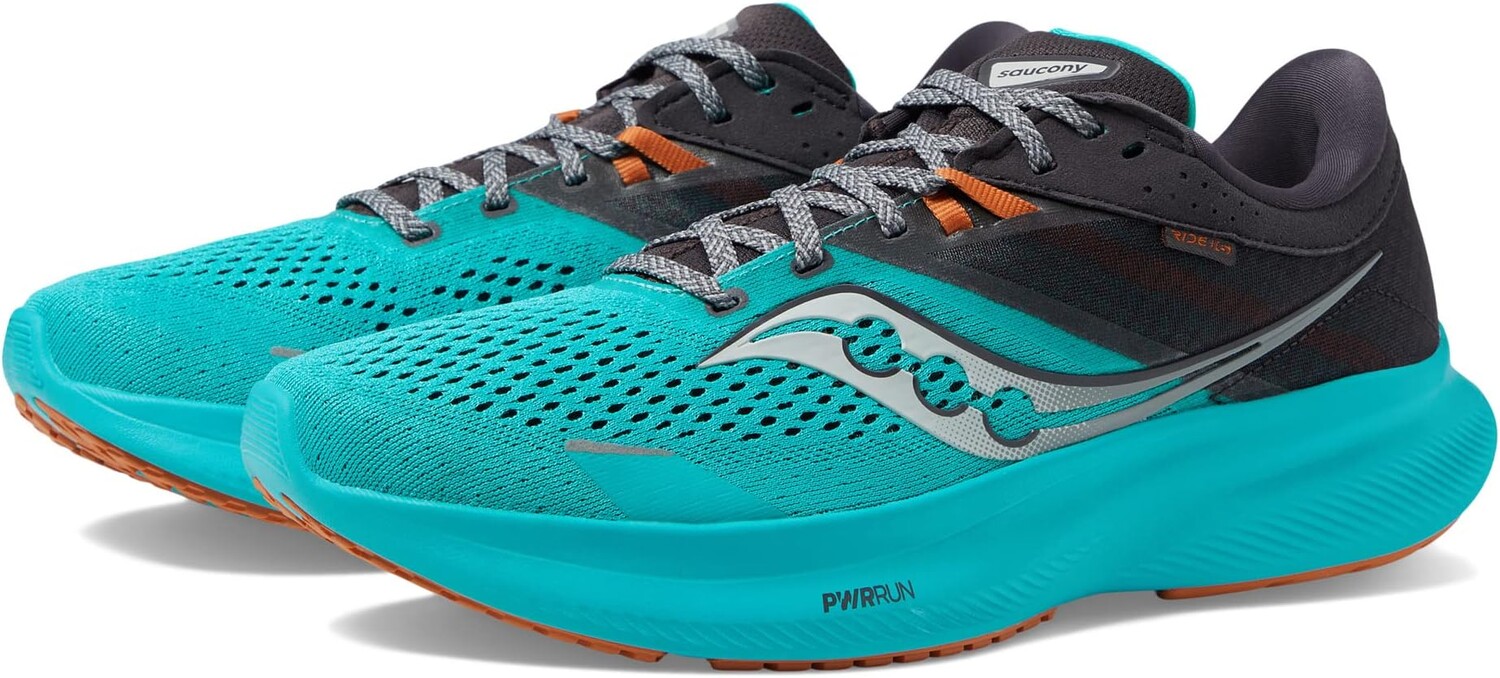 

Кроссовки Ride 16 Saucony, цвет Agave/Basalt