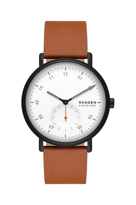 Скагенские часы Skagen, коричневый наручные часы skagen leather skw2356