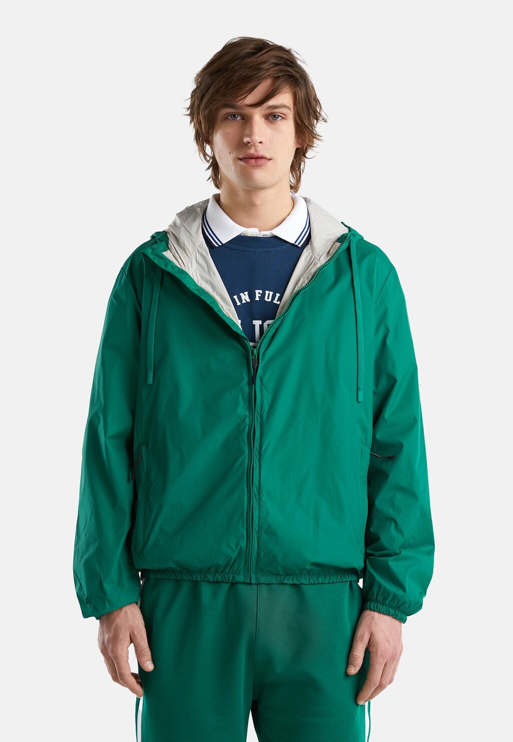 

Легкая куртка United Colors of Benetton, зеленый