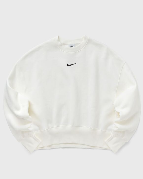 

Толстовка Nike Wmns Phoenix Fleece Over-Oversized Crew-Neck Sweatshirt, цвет sail/black