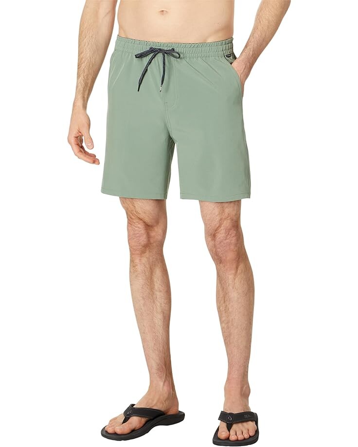 

Шорты Quiksilver 18" Taxer Amphibian Shorts, цвет Sea Spray