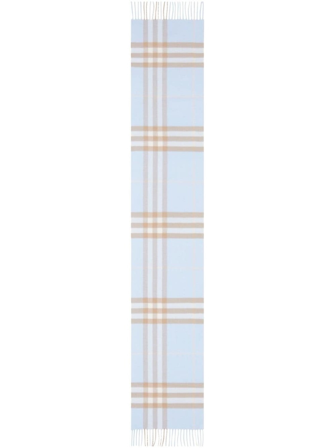 

Burberry кашемировый шарф в клетку, синий