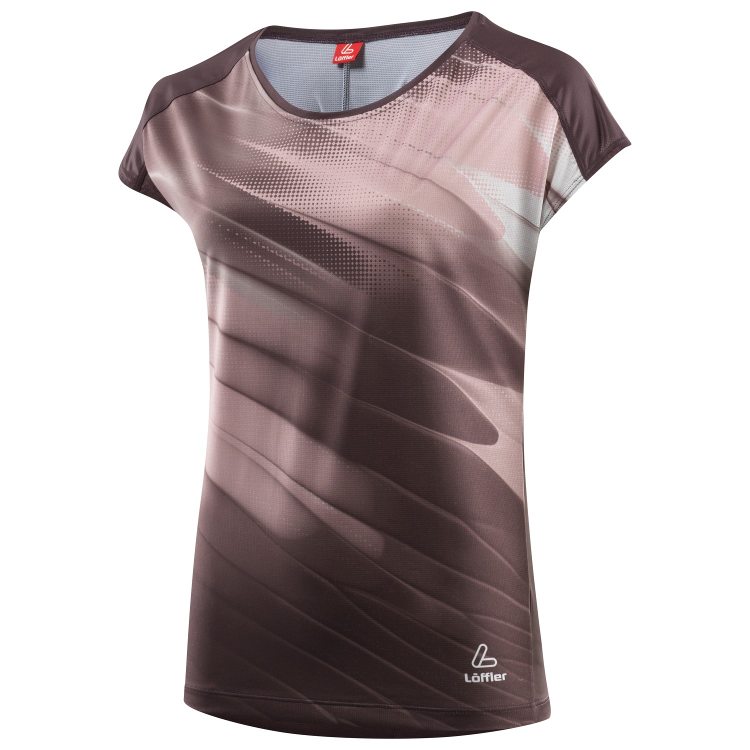 Функциональная рубашка Löffler Women's Loose Shirt Fairydust, цвет Charcoal