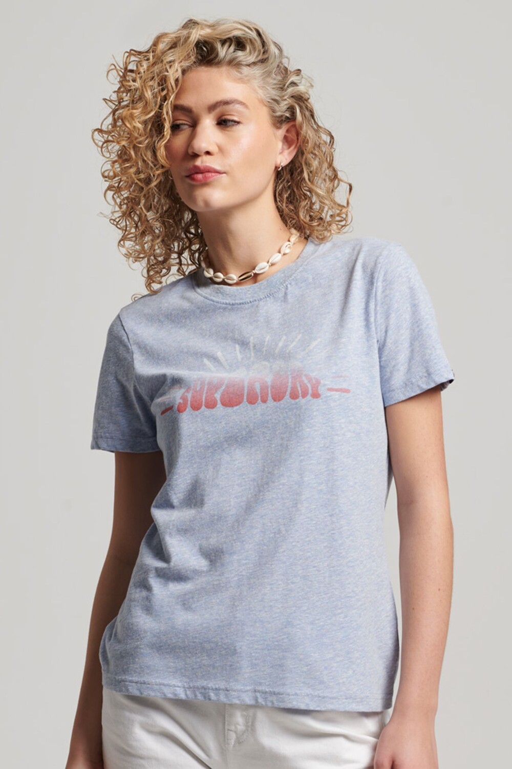 

Винтажная футболка Ностальгия Superdry, синий