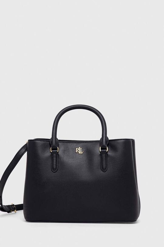 

Кожаная сумка Lauren Ralph Lauren, темно-синий