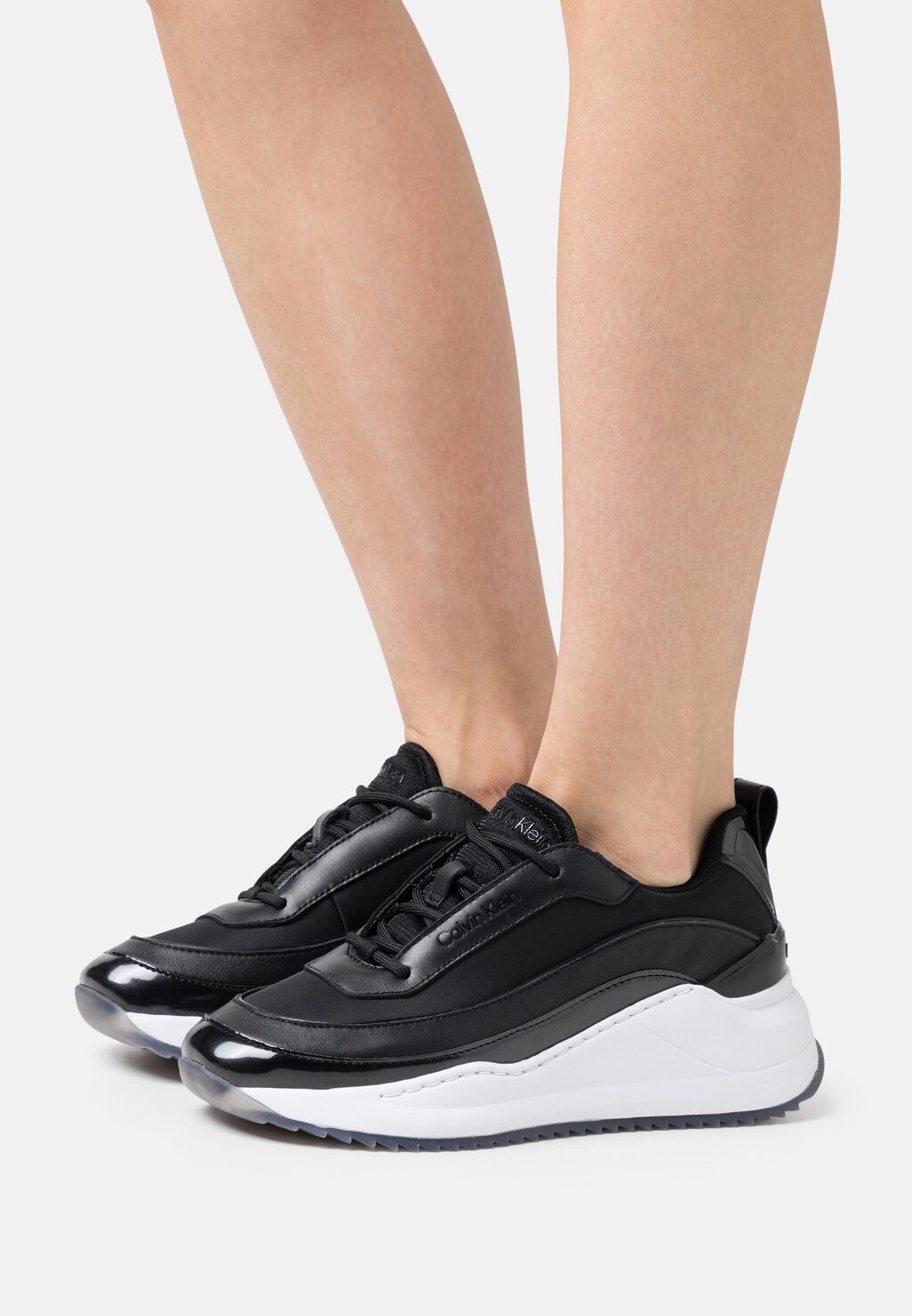 

Низкие кроссовки CHUNKY INTERNAL LACE UP Calvin Klein, черный