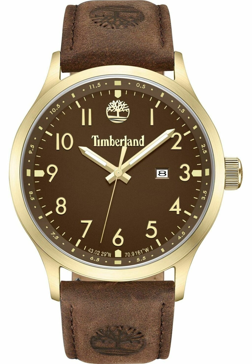 

Часы TRUMBULL TDWGB0010104 Timberland, цвет gold-coloured