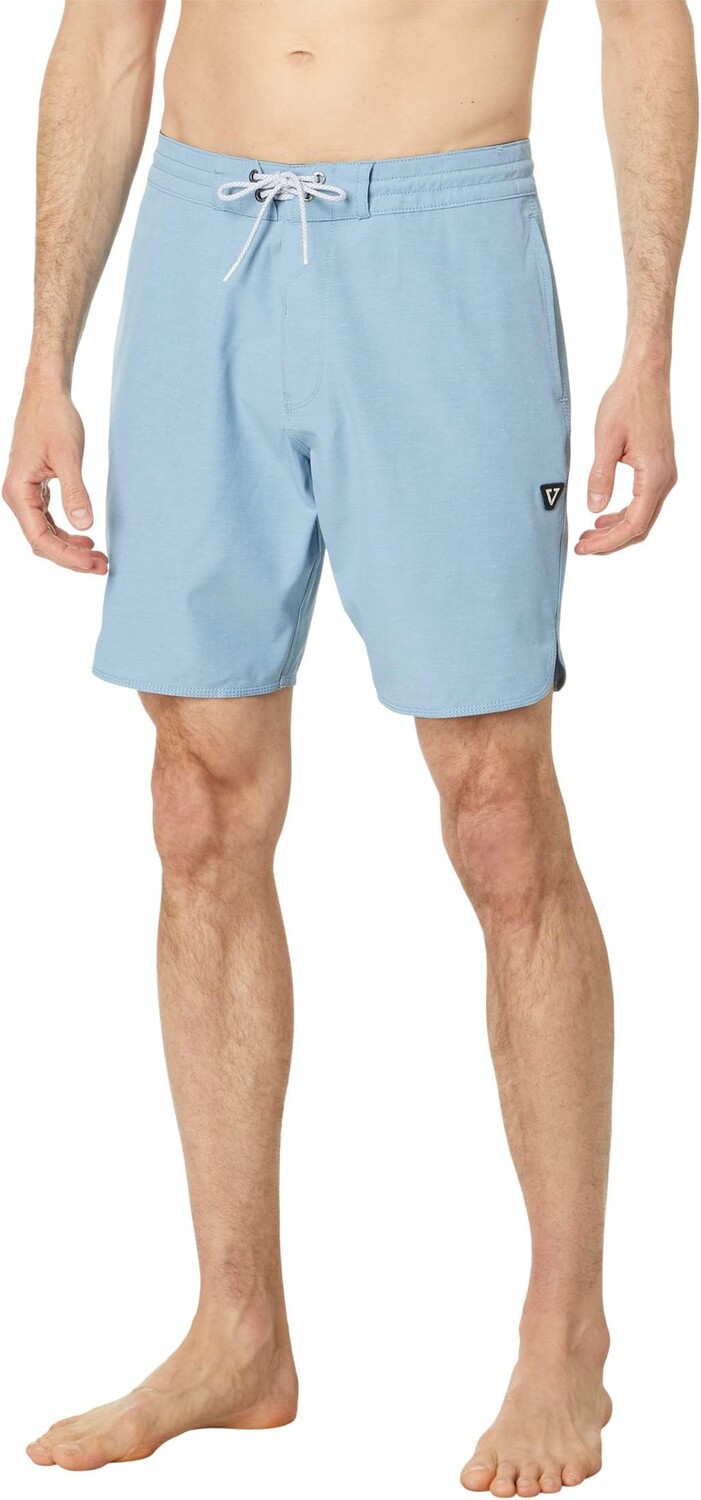 

Шорты для плавания Stoke'm 17,5 дюймов VISSLA, цвет Faded Denim