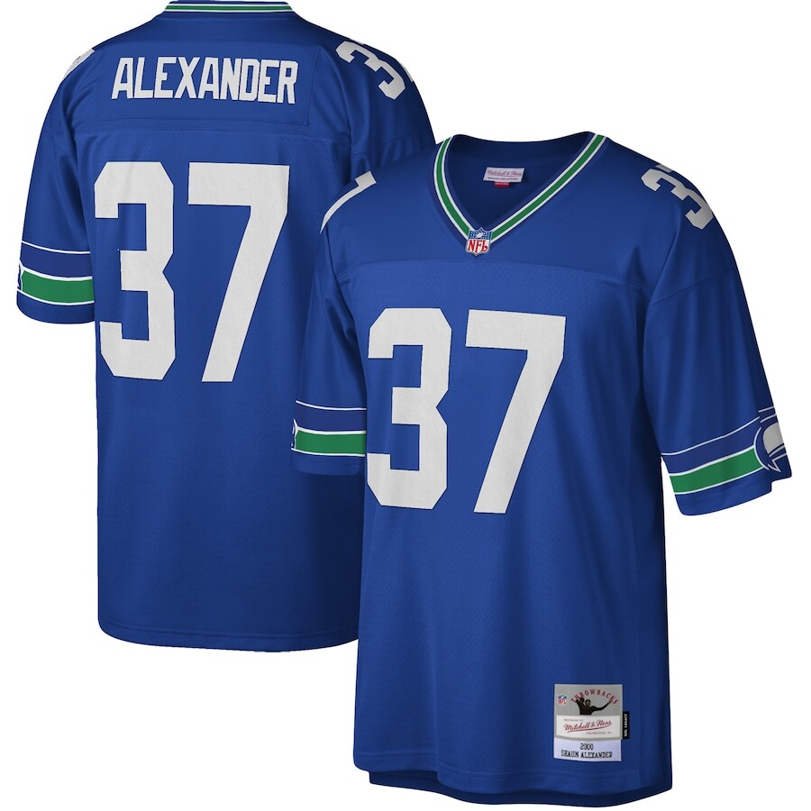 

Джерси Mitchell & Ness Seattle Seahawks, роял
