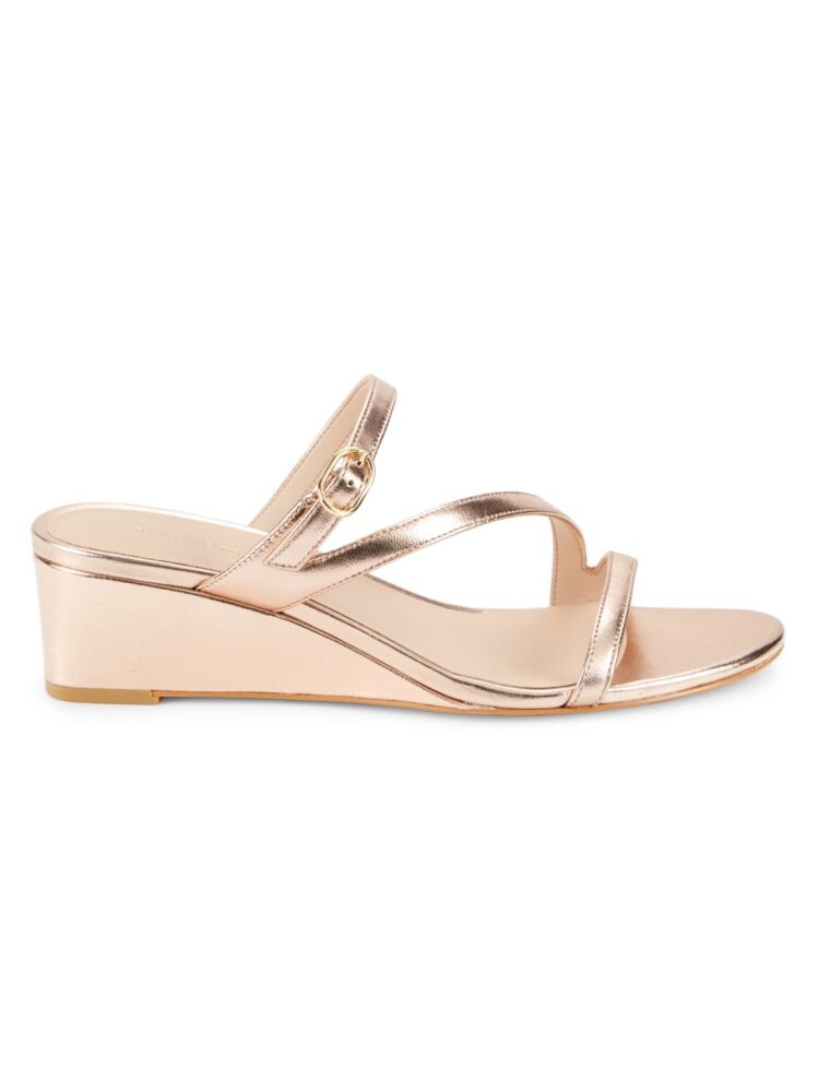 

Сандалии Align на танкетке Stuart Weitzman, цвет Rose Gold