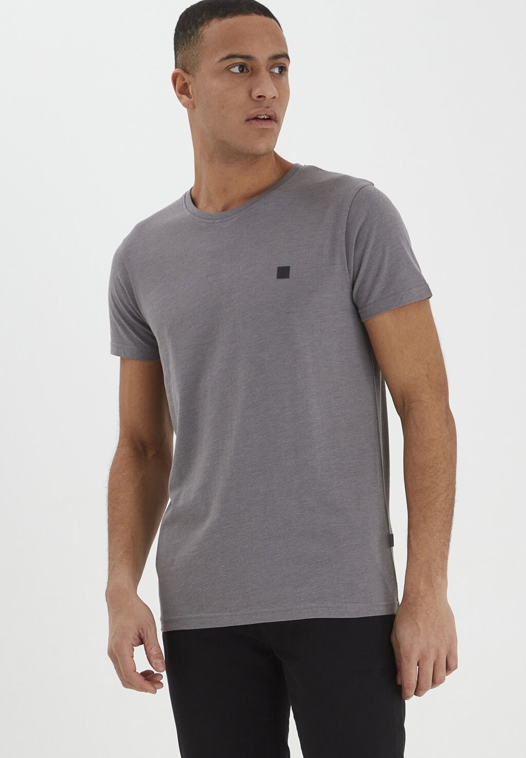 

Футболка базовая SDCONNI Solid, цвет grey melange