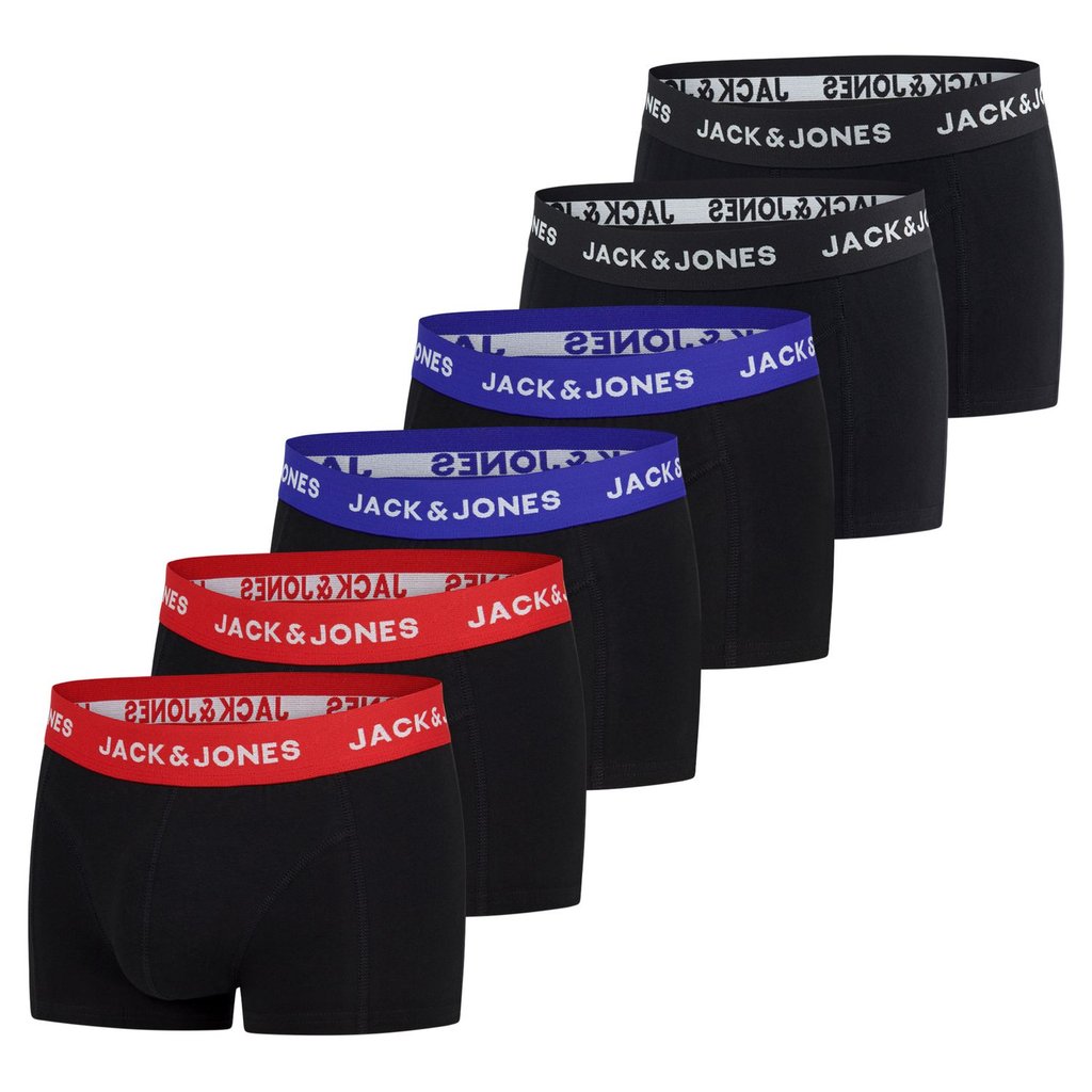 

Трусики 6 PACK Jack & Jones, цвет red