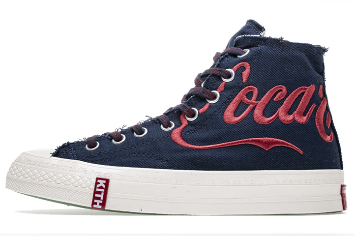 

Конверсы Chuck Taylor All-Star 70s Hi Kith x Coca Cola Navy