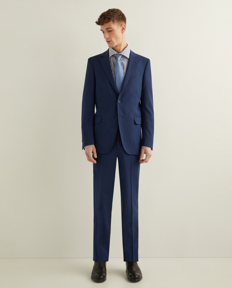 Мужские классические брюки Florentino, синий брюки servus классические 46 размер