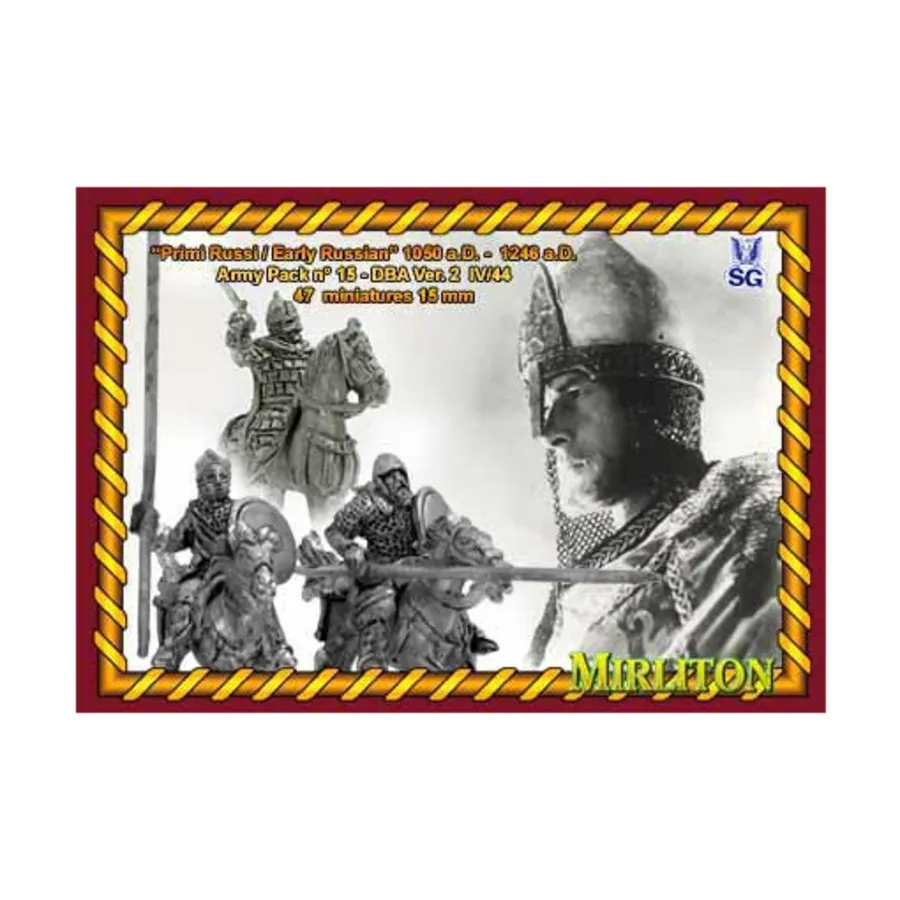 

Ранняя Россия 1054-1246 гг., Historical Miniatures (15mm) (Mirliton SG)