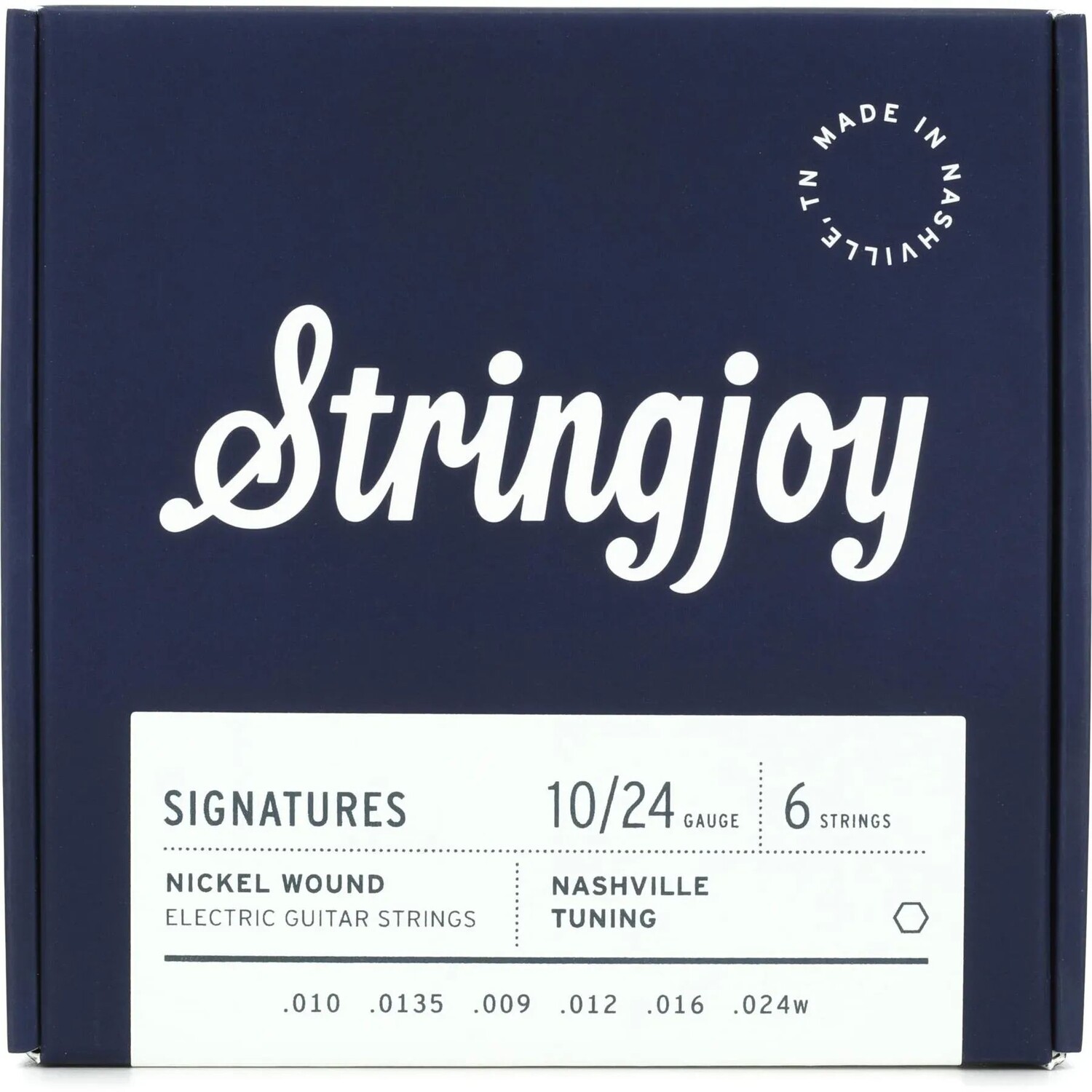 

Струны для электрогитары Stringjoy Signatures Nashville Tuning (.010–.024w)