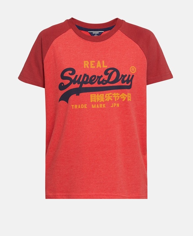 

Футболка Superdry, красный
