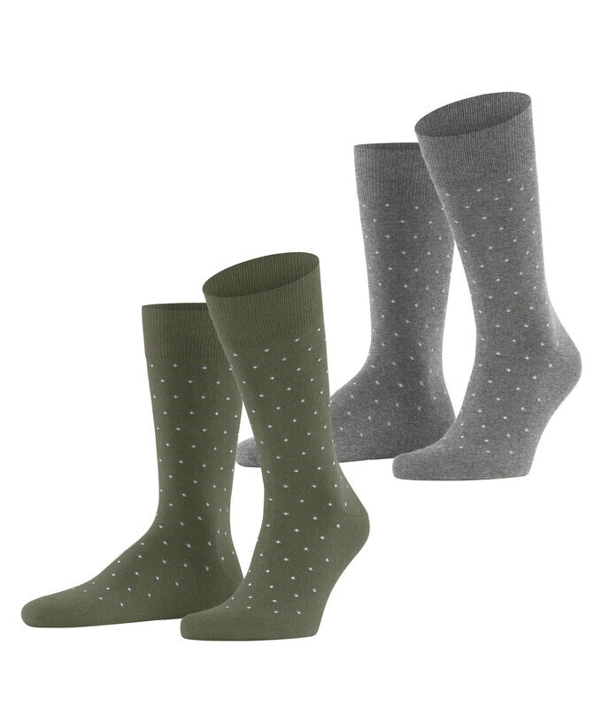 

Носки Fine Dot, 2 пары Esprit, мультиколор