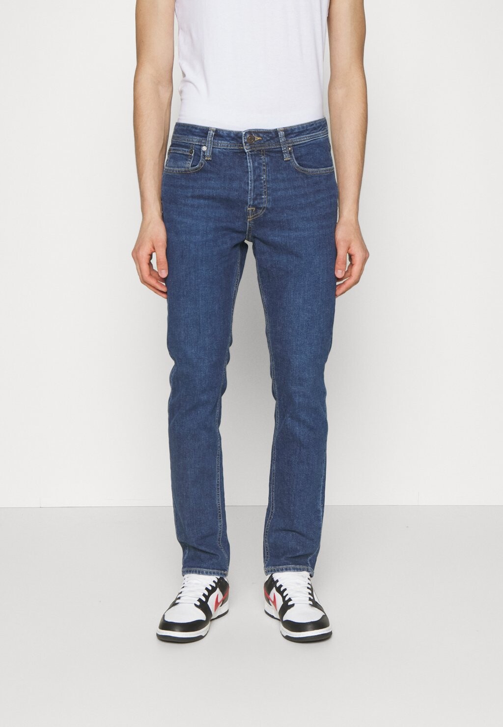 

Джинсы приталенного кроя JJITIM JJORIIGINAL Jack & Jones, синий деним