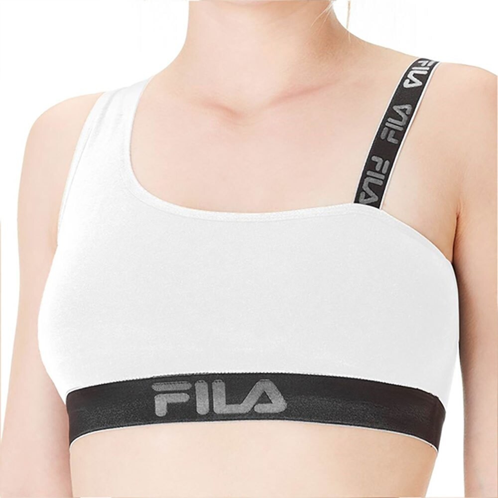 

Спортивный бюстгальтер Fila Cotton, белый