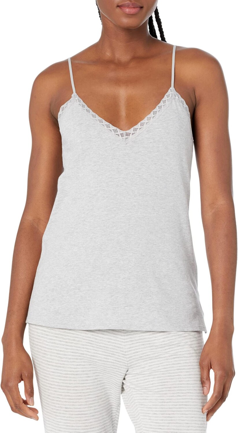 Майка Bliss Cotton Cami Natori, цвет Light Grey Heather