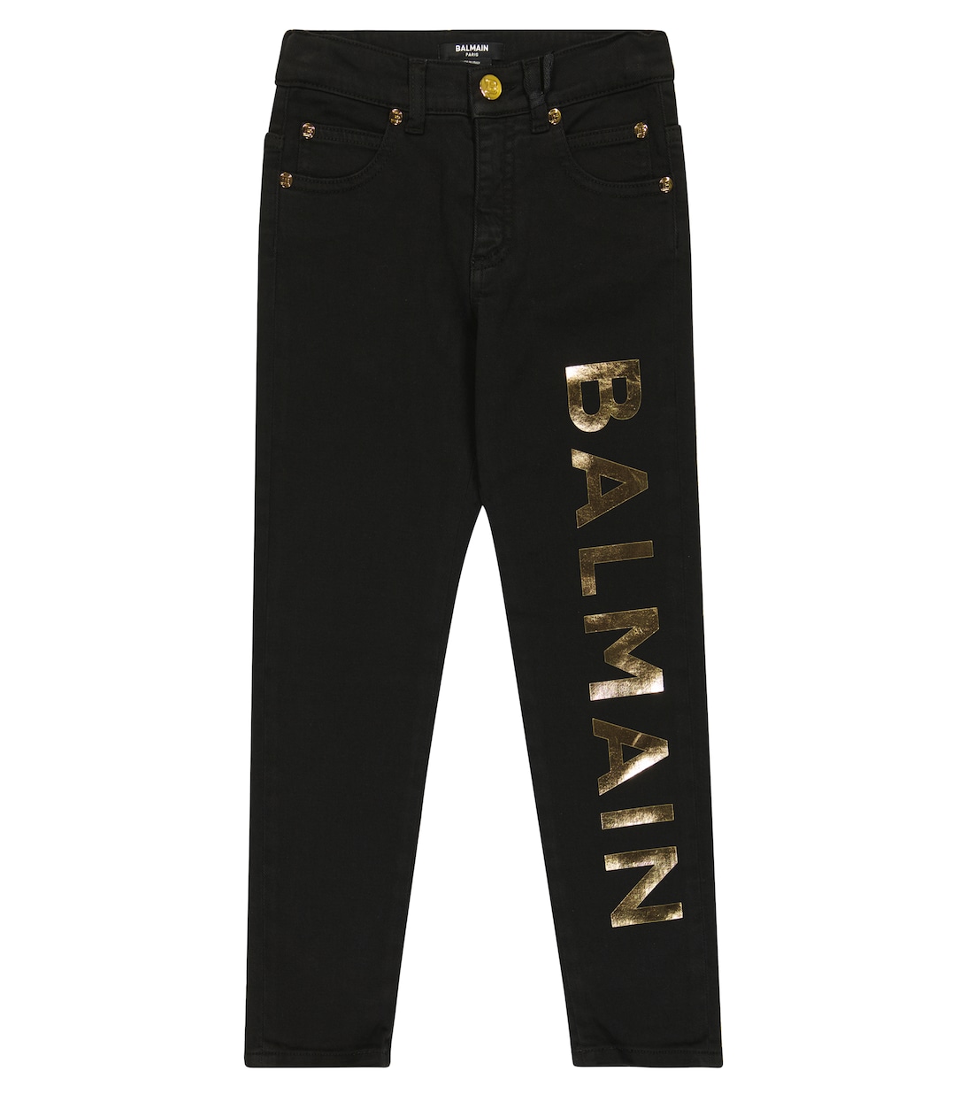 Брюки из смесового хлопка с логотипом Balmain, разноцветный брюки из смесового хлопка с логотипом bape бежевый