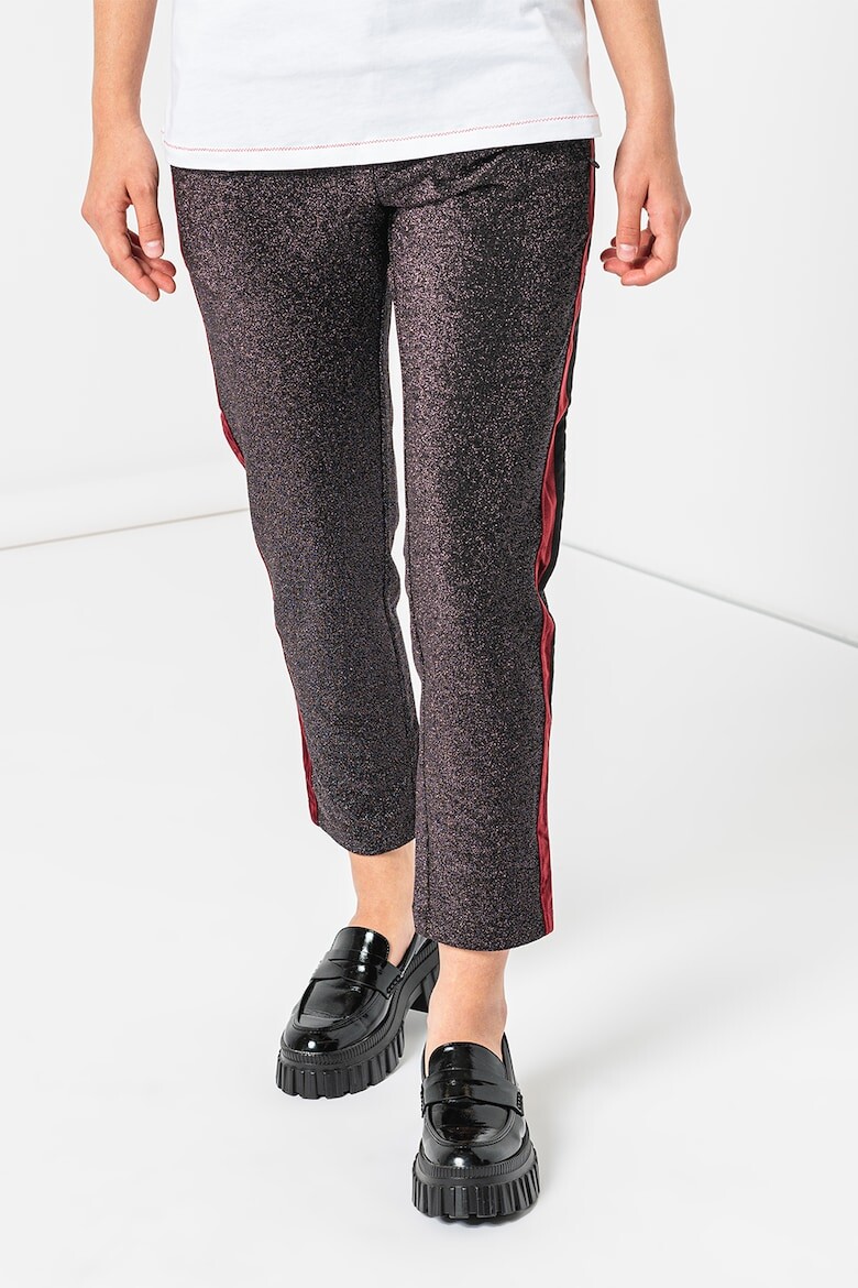 

Брюки из блестящей ткани Scotch & Soda, черный